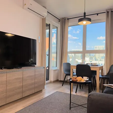 Urban Premium - Opolska 10 No 91 - Balcony - Rooftop Garden - Free Garage Apartment Kattowitz